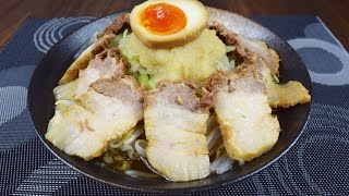 Jiro Ramen More More Garlic Recipe Oishiy - cooking recipe video