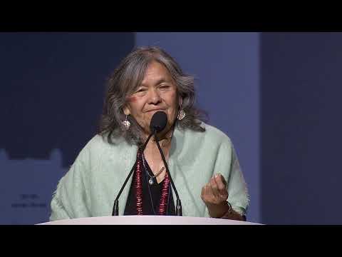 #2023PoWR | Mona Polacca Addresses the IRI Dialogue with Indigenous Leaders