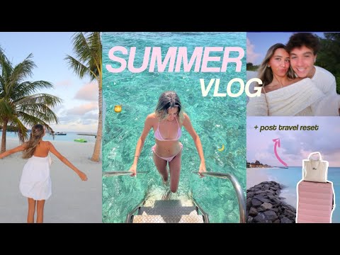 SUMMER VLOG🎀 maldives + weekend getaway & cider haul!