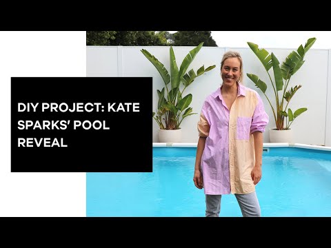 DIY project: Kate Sparks' pool reveal