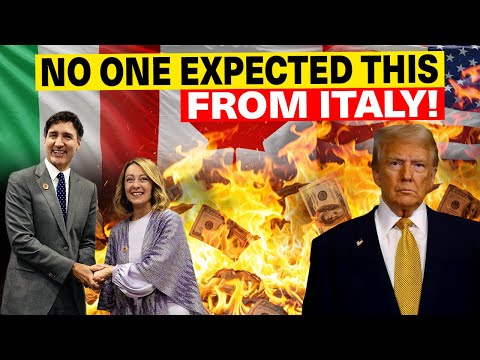 Even EU Shocked By Italy to Replace US With Canada! Trump Didn’t Expect This!