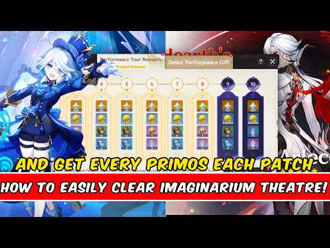 How to Easily Clear Imaginarium Theatre & Get Those Sweet Primos Every Patch! – Genshin impact guide