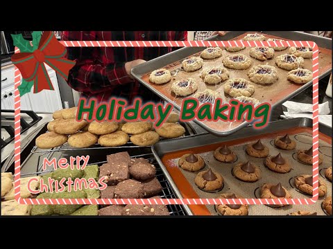 [ENG] 쿠키는 역쉬 나눠 먹는 맛이죠! 6가지 크리스마스 쿠키. Holiday Baking, 6 Festive Cookies