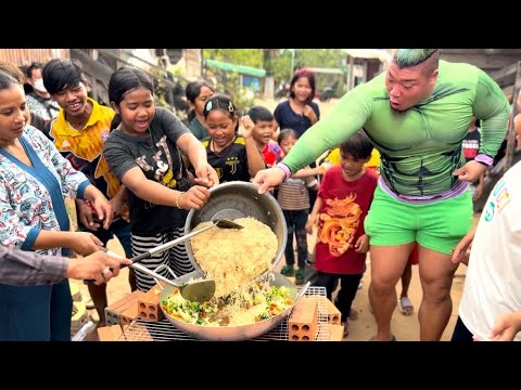 【感動】ゴミ拾いで生活するスラムの子ども達に大量の食糧と学費をプレゼントしたら涙が溢れた