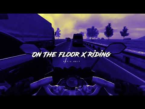 On The Floor X Riding - Jennifer Lopez || Aesthetic Video ( Slowed & Reverb )