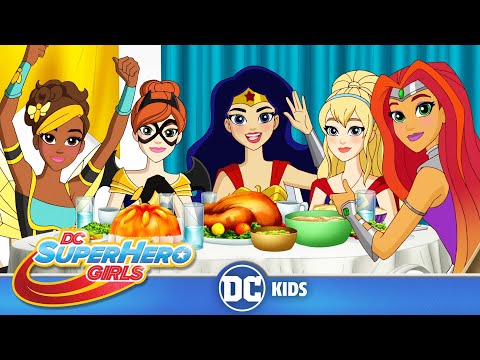 🦸‍♀️ 🍗 🤤 SUPER Festive Feast! | DC Super Hero Girls | @dckids​