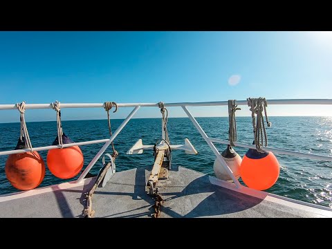 8 Hours - Ocean Sounds On a Boat - RELAX, SLEEP, ASMR | Great Escapes