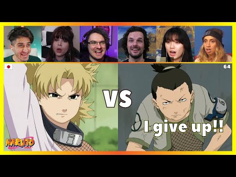 Shikamaru vs Temari | Reaction Mashup [ Naruto 64 ] ナルト