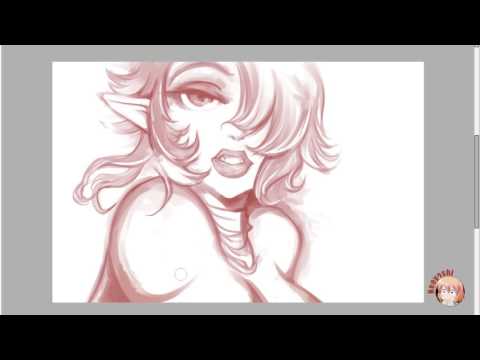 [SpeedPaint] VampArt (speed x1500)