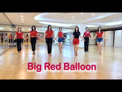 BIG RED BALLOON - IMPROVER LINEDANCE (Rachael McEnaney-White)