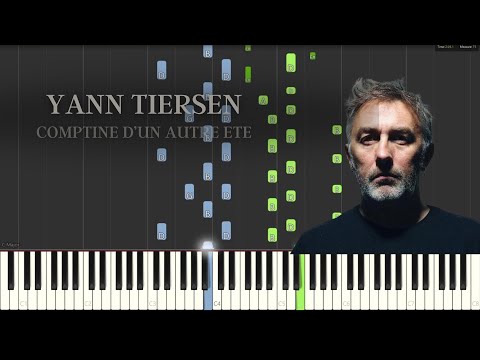 Comptine d'un autre été - Yann Tiersen (Amelie) | Synthesia Piano Tutorial