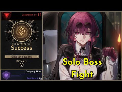 Gold and Gears Lv. 12 - Solo Kafka & 134 Blessings/Nihility Path Destroys Boss!