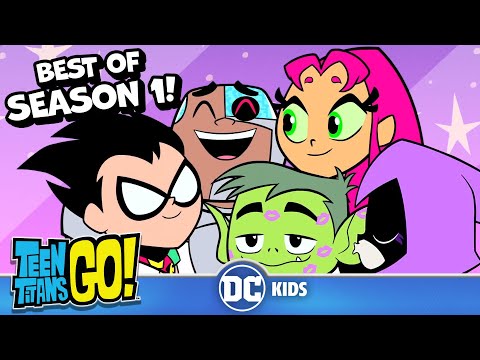 Season 1 BEST Moments! Part 1 | Teen Titans Go! | @dckids