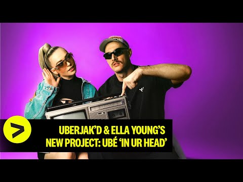 Uberjak’d x Ella Young x ubé - In Ur Head (Official Music Visualiser)