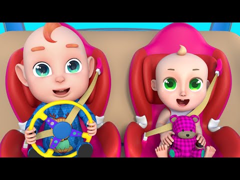 Let's Fasten Your Seatbelt! | Safety Rules For Kids | | Rosoo Nursery Rhymes & Kids Songs