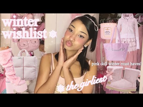 cute girly winter wishlist / gift guide ♡ ❅ (40+ items!)