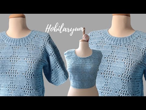 Bitiriyoruz Yaka ve Kol Detayları Part 2 - Crochet