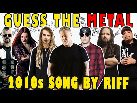 Guess The Song By Riff Rock & Metal 2010s 🎶 Ultimate Rock & Metal Music Quiz