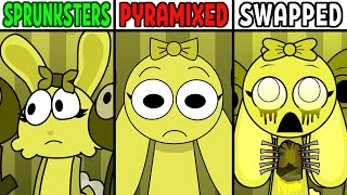 Incredibox Sprunki Mustard Pyramixed Vs Swapped Vs Sprunksters