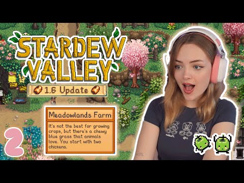 We're Fishing & Farming! 🌷 EP 2 [Stardew Valley 1.6 Let's Play]