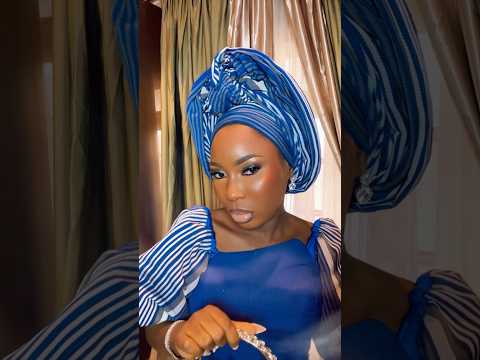 GELE TRANSITION 💙 ~ StyledbyHRS | #youtubeshorts #shorts #transformation #transitionvideo