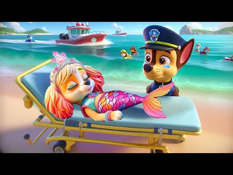 Paw Patrol Ultimate Rescue | Why Mermaid SKYE Go To Hospital !? | Happy Life Story | Rainbow 3