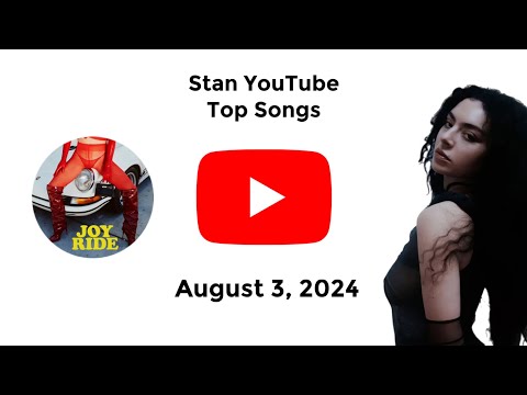 Stan YouTube Songs Top Ten (August 3, 2024)