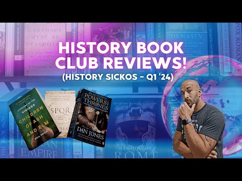 History Sickos Book Club Reviews - Q1 2024 #booktube #historybooks #history #bookreview