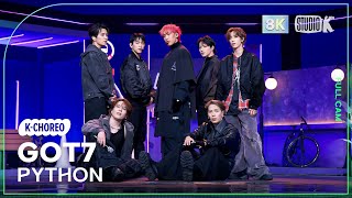 [K-Choreo 8K] 갓세븐 직캠 'PYTHON' (GOT7 Choreography) @MusicBank 250124