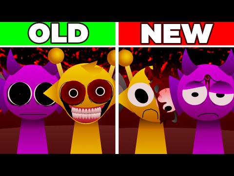 Incredibox Sprunki Pyramixed Swap OLD VS NEW Versions