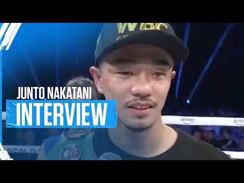 Junto Nakatani's Domination Continues | POST-FIGHT INTERVIEW