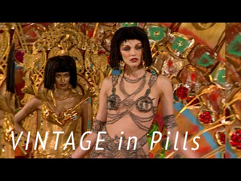 Vintage in Pills JOHN GALLIANO Fall 1997 Paris - Fashion Channel