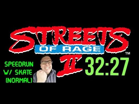 Streets of Rage 2 Speedrun 32:27 w/Skate on Normal mode