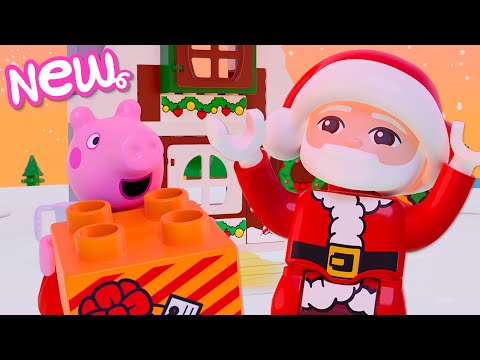 Peppa Pig Tales 🎅 Visiting Santa! 🎁 LEGO DUPLO Peppa Pig Episodes