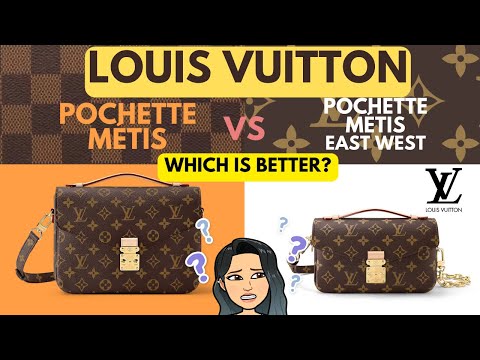 🥰 💓💓💓💓 LOUIS VUITTON POCHETTE Métis VS POCHETTE Métis East West REVIEW | WHICH IS BETTER? 🥰 💓💓💓💓