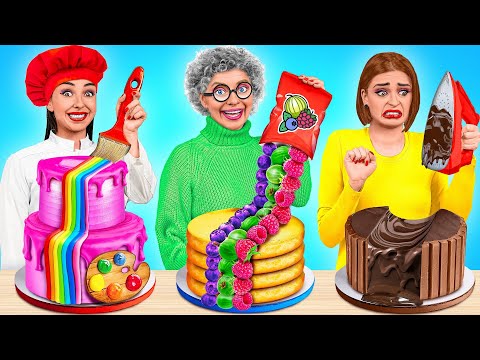 Me vs Grandma Cooking Challenge | Delicious Kitchen Hacks by TeenDO Challenge