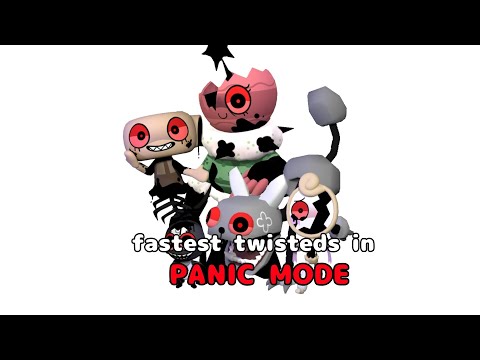 ✨️《fastest twisteds in panic mode》✨️ //dandys world animation meme// #rainymellie