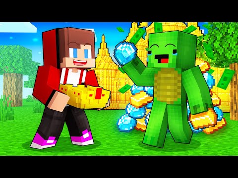 Why Did JJ Make Mikey the RICHEST in Minecraft? (Maizen)