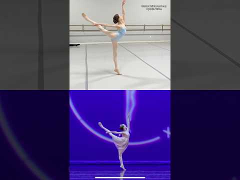 FROM STUDIO ➡️ TO STAGE #dance #dancer #dancevideo #ballet #ballerina #balletdance #danceshorts