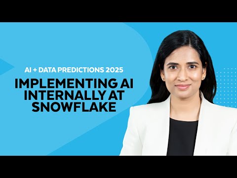 Pursuing Results-Driven AI: How Snowflake Is Implementing Gen AI Internally To Drive Outcomes