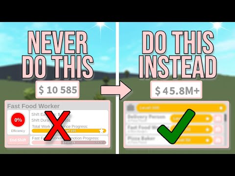 NEVER Do This To Get Money Fast in Bloxburg (Roblox)