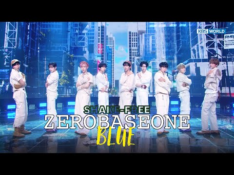 [SHAKE-FREE] BLUE - ZEROBASEONE ゼロベースワン 제베원 [Music Bank] | KBS WORLD TV 250307