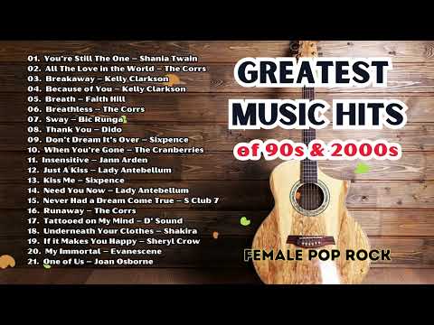 Greatest Hits - Female Pop Rock #90ssongs #bestband