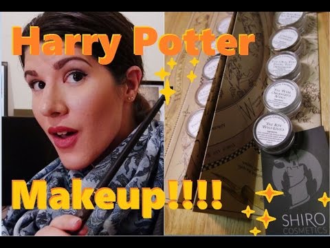 Harry Potter Makeup Haul - Shiro Cosmetics