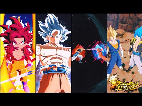 ALL SPECIAL STORY CUTSCENES & TRANSFORMATIONS 🔥!! [Dragon Ball Legends]