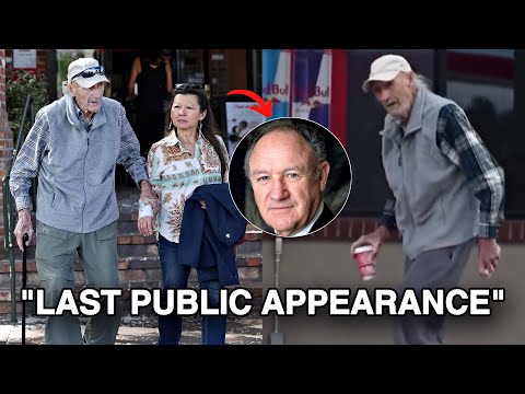 Gene Hackman, Last Public Appearance at 94 Before Death, His Wife and Dog found also dead