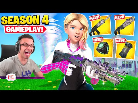 Nick Eh 30 reacts to Fortnite Chapter 3 Season 4!