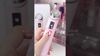 viral $300 skincare device ? 💖 #skincare #yesstyle #yesstylexmedicube #shorts #pink #kbeauty