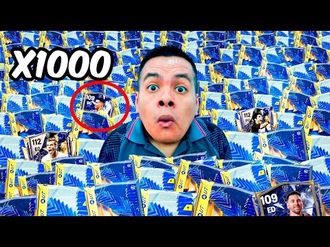 ¿Que PASA si ABRES 1000 Sobres TOTY en FC Mobile?