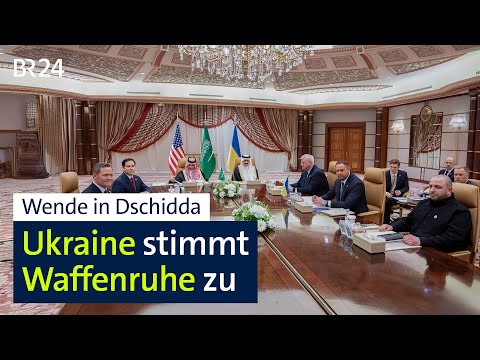 Ukraine bereit zu einer Feuerpause und USA leisten neue Militärhilfe | BR24